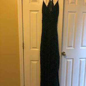 Long Emerald Prom/Homecoming/Military Ball Dress
